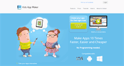 Desktop Screenshot of kidsappmaker.com